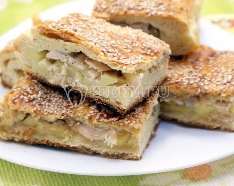Пироги с курицей